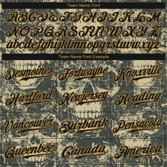 Halloween Skulls Pattern Jersey Authentic Baseball 3D Custom Halloween Skulls Pattern Jersey Authentic Baseball 3D Custom