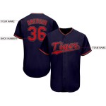 Red-Old Custom Navy Baseball Jersey Gold Red-Old Custom Navy Baseball Jersey Gold