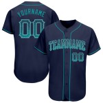 Baseball Custom Authentic Teal-Gray Drift Fashion Navy Jersey Baseball Custom Authentic Teal-Gray Drift Fashion Navy Jersey