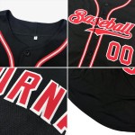 Baseball Black Orange Jersey Authentic Custom Baseball Black Orange Jersey Authentic Custom